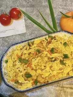 Hình ảnh Cơm Rang Trứng Dưa Tặng Kèm 1 Ly coca