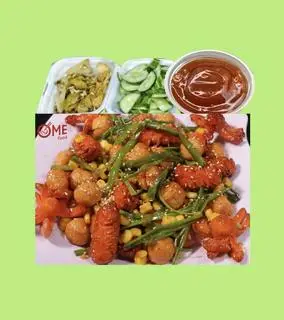 Hình ảnh Conbo Cá Viên VỪA Chiên Sốt BƠ-TỎI-ỚT