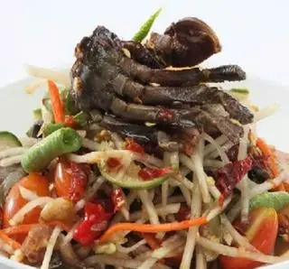 Hình ảnh Gỏi đu đủ ba khía