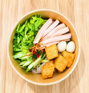 Hình ảnh Bún nước tương chả lụa
