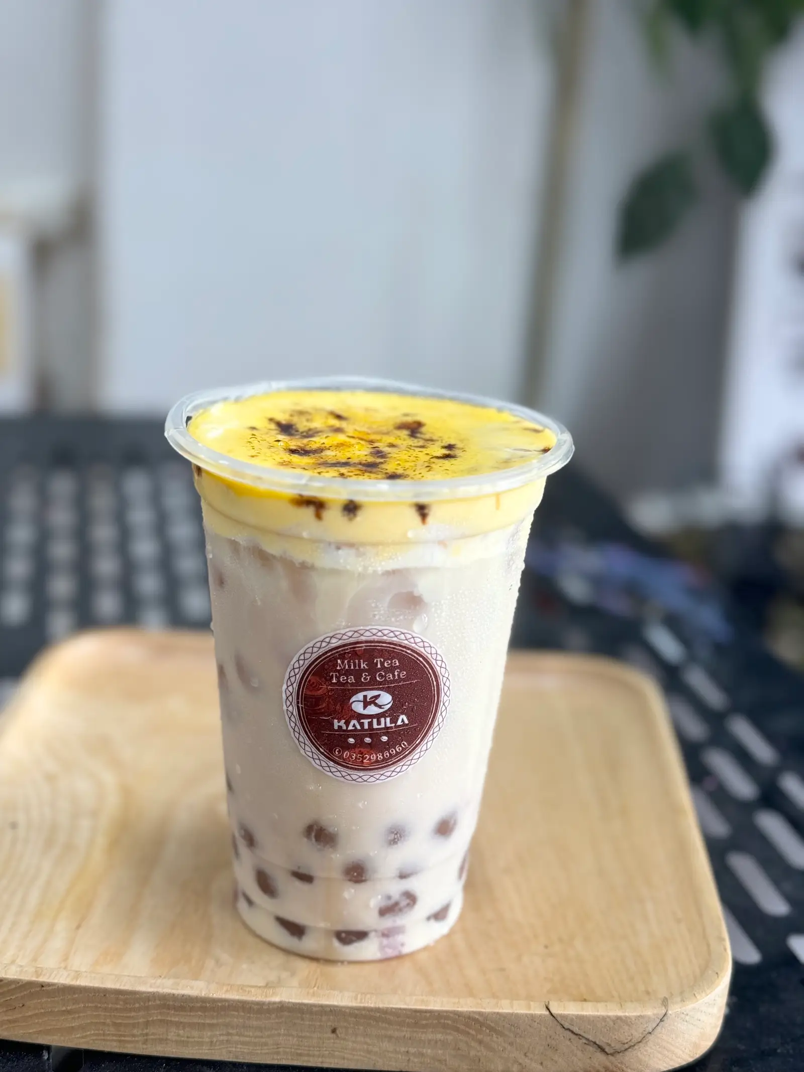 Hình ảnh Trà sữa kem trứng 