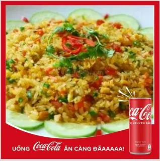 Hình ảnh Cơm rang thập cẩm + 1 coca