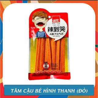 Hình ảnh Tăm cay Cậu Bé hình thanh - gói đỏ