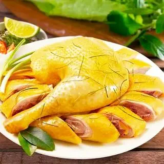 Hình ảnh Gà ta luộc, hấp (2 suất)