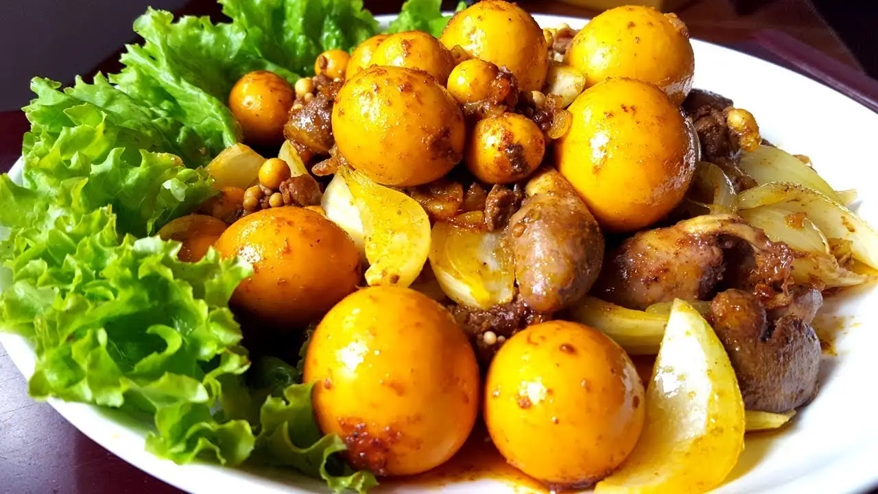 Hình ảnh Trứng Mề Cháy Tỏi