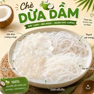 Hình ảnh Chè Dừa Dầm