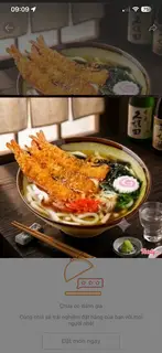 Hình ảnh Mì udon tôm chiên