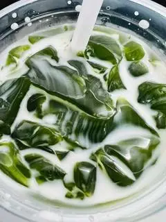 Hình ảnh sương sâm cốt dừa béo vi ngọt thanh mát 