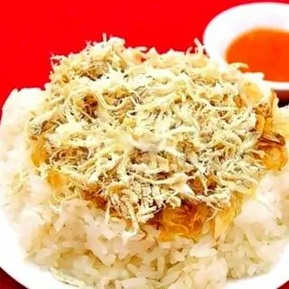 Hình ảnh Xôi gà chà bông hành phi