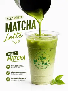 Hình ảnh Macha cold whisk double matcha size L