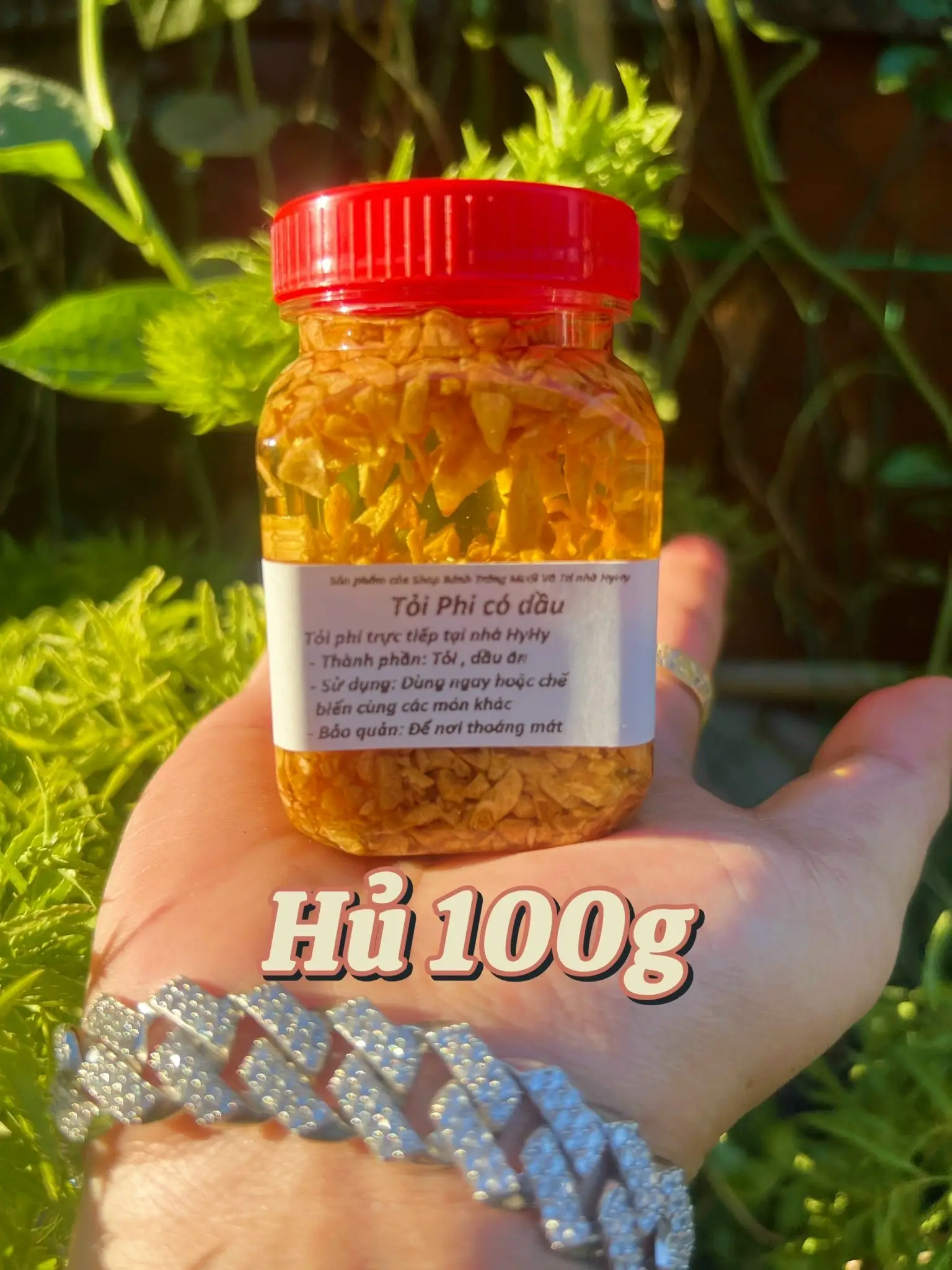 Hình ảnh Tỏi phi có dầu 100g
