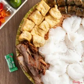 Hình ảnh Bún đậu + x2Dồi sụn nướng + x2Thịt nướng