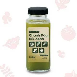 Hình ảnh Chanh dây mix xanh