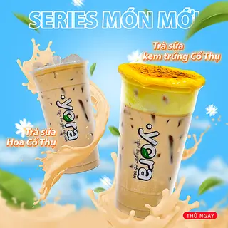Hình ảnh Trà sữa Hoa cổ thụ (thơm trà, ít béo) [L]