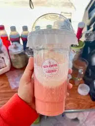 Hình ảnh Latte đào