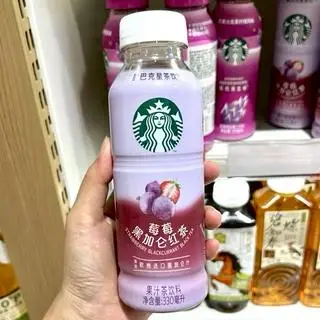Hình ảnh Trà Dâu Tây Nho Đen - Starbucks Nội Địa Trung ( 330ml )