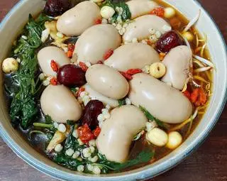 Hình ảnh Kê gà trần ngải cứu
