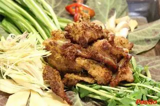 Hình ảnh Thịt heo xiên nướng giả cầy