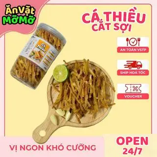 Hình ảnh Cá Thiều Cắt Sợi Nhà Làm Không Pha 250g