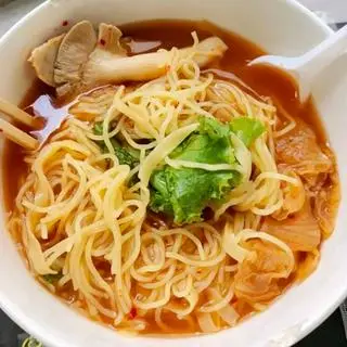 Hình ảnh Mì Nấm Kim Chi Chay