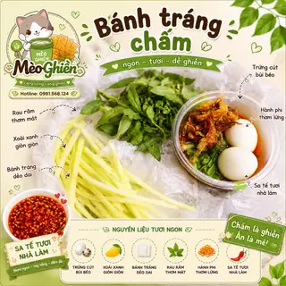 Hình ảnh Bánh tráng chấm