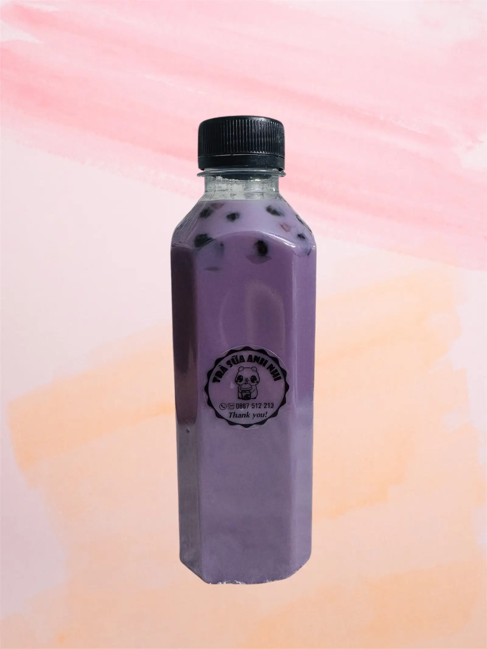 Hình ảnh Trà Sữa Khoai Môn _ chai 330ml
