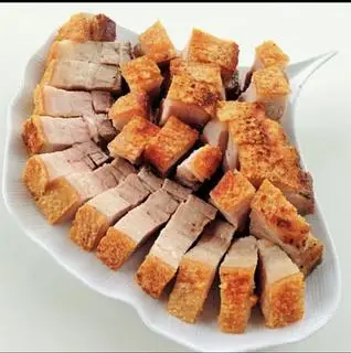 Hình ảnh Ba Chỉ Quay Giòn Bì 100g