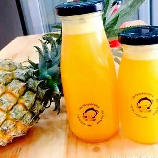 Hình ảnh Nước Ép Dứa - Chai Thuỷ Tinh 330ml