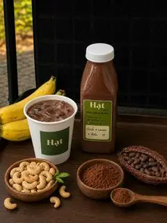 Hình ảnh Sữa chuối hạt điều cacao