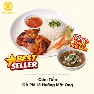Hình ảnh Cơm tấm gà phile nướng mật ong