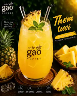 Hình ảnh nước ép thơm 