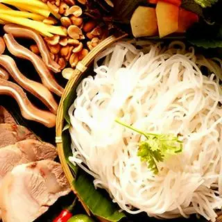 Hình ảnh Bún thịt luộc mắm nêm