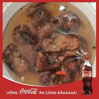 Hình ảnh Bún chả đầy đủ cỡ lớn + 1 coca chai