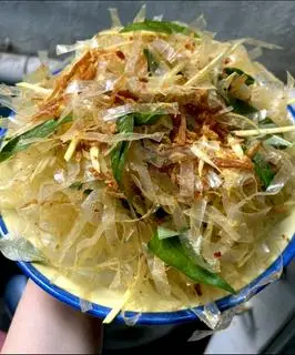 Hình ảnh Bánh tráng trộn chay