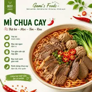 Hình ảnh MÌ CHUA CAY TỰ CHỌN