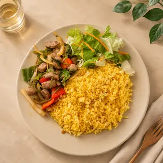 Hình ảnh Cơm bò sốt tiêu