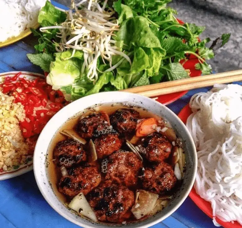 Hình ảnh Bún chả băm (suất nhỏ)