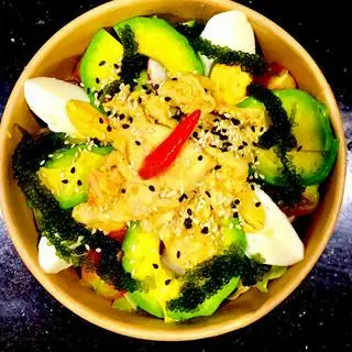Hình ảnh Salad Gà - Trứng - Bơ