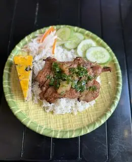 Hình ảnh Cơm Sườn Chả + Canh