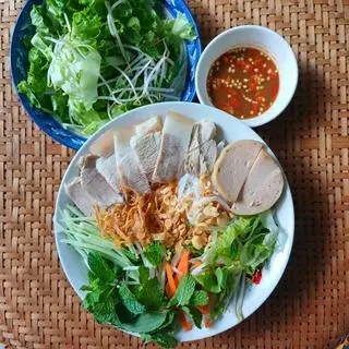 Hình ảnh Bún mắm nêm thịt luộc - chả lụa