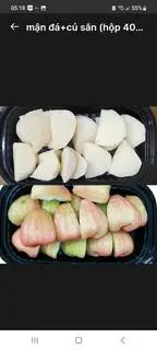 Hình ảnh mận đá+củ sắn (hộp 400gr)