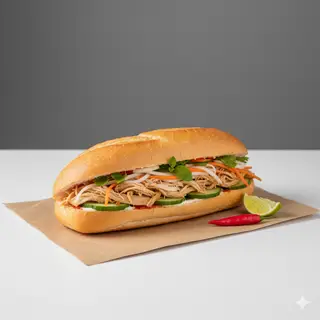 Hình ảnh Bánh MÌ Gà Xé 