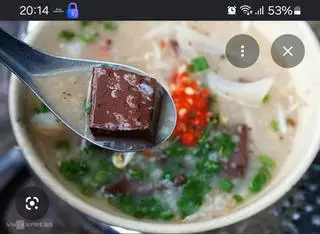 Hình ảnh Cháo huyết