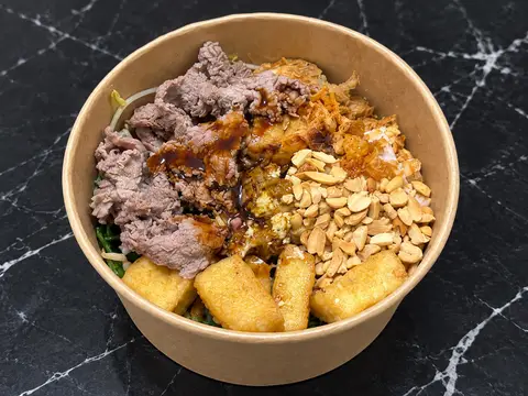 Hình ảnh Miến cua trộn đầy đủ ( full topping )
