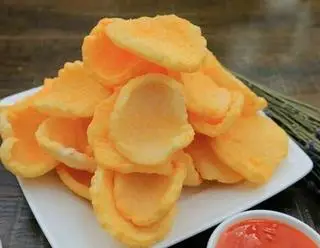 Hình ảnh Bánh phồng tôm lắc phô mai