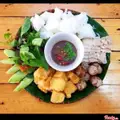 Hình ảnh Bún đậu dồi rán thịt chân giò