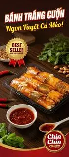 Hình ảnh Bánh tráng cuốn ( cuộn bơ ) FULL TOPPING