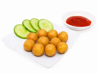 Hình ảnh Trứng cút chiên (Kèm tương)