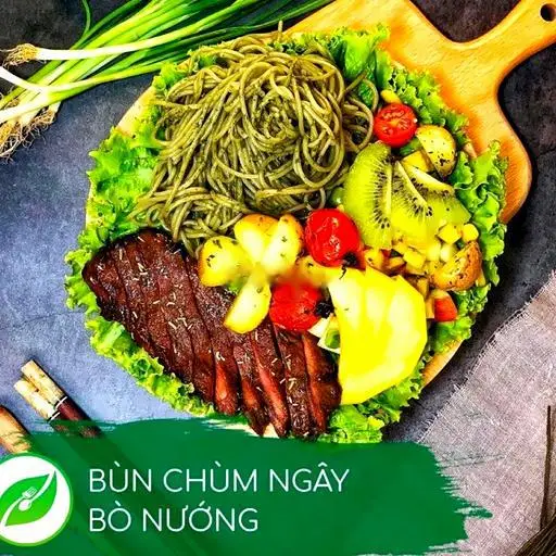Hình ảnh Bún ăn kiêng bò nướng