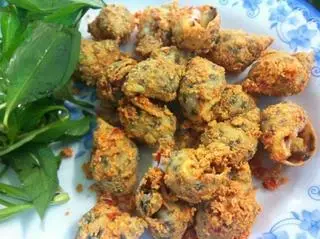 Hình ảnh ốc hương rang muối ớt 